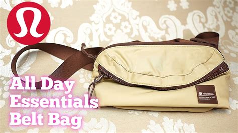 all day essentials belt bag 2.5l|lululemon all day essentials review.